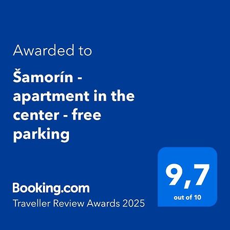 Samorin - Apartment In The Center - Private Parking - Klimatizacia 외부 사진